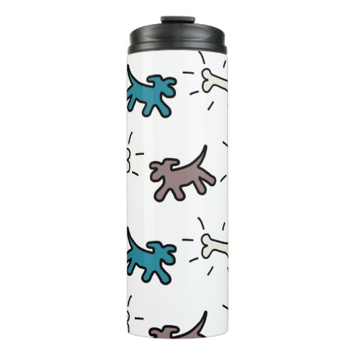 Dogs Bones EG Graffiti Style Thermal Trumbler Thermal Tumbler