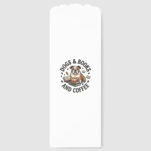 Dogs Books Coffee Bulldog Stack Cup_1 Bookmarks