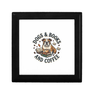 Dogs Books Coffee Bulldog Stack Cup_1 Gift Box