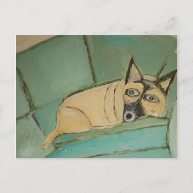 dogs by eric ginsburg postcard (Front)