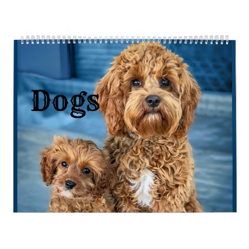 Dogs Calendar Pets Pop Art