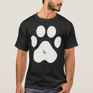 Dogs Cats ANIMALS PAWS FUNNY PRINT funny T-Shirt