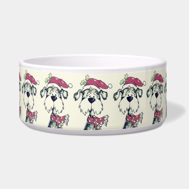 DOG'S **CHRISTMAS PUPPY** BOWL (Front)