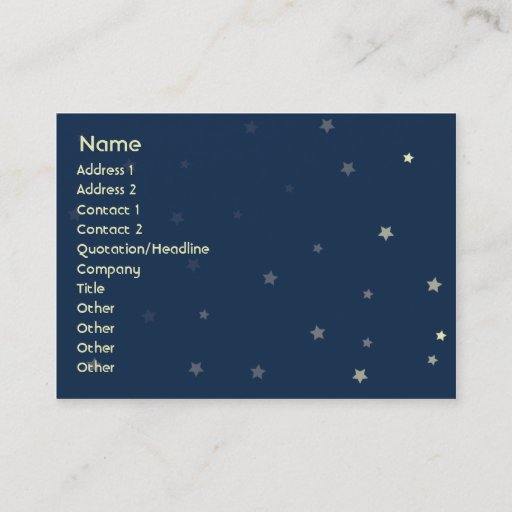 Customizable Dogs - Chubby Business Card