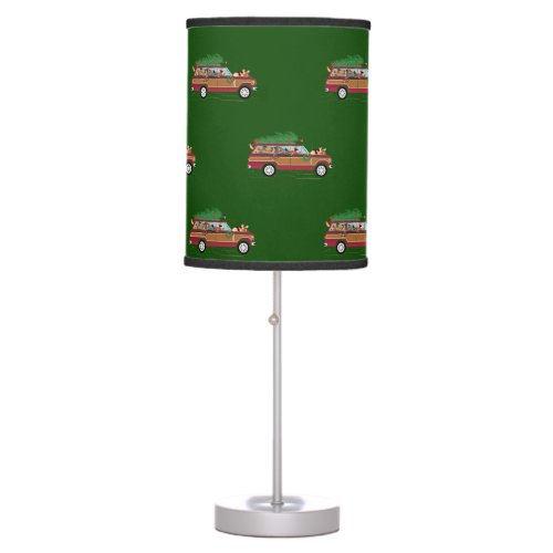 Dogs Coddiwompling Table Lamp