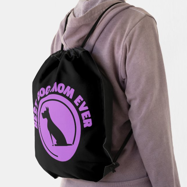 Dogs, Dog Mom, Birthday Gift      Drawstring Bag (Insitu)