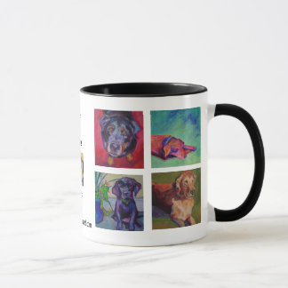 DOGS, DOGS, DOGS • A Paint Squared WOOF! Mug