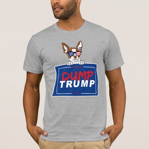 DOGS DUMP TRUMP T_Shirt