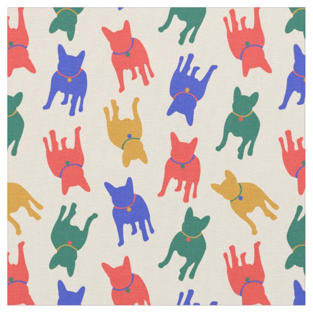 Dogs Fabric (Close Up)