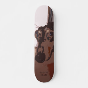 Dog's Face Skateboard Deck