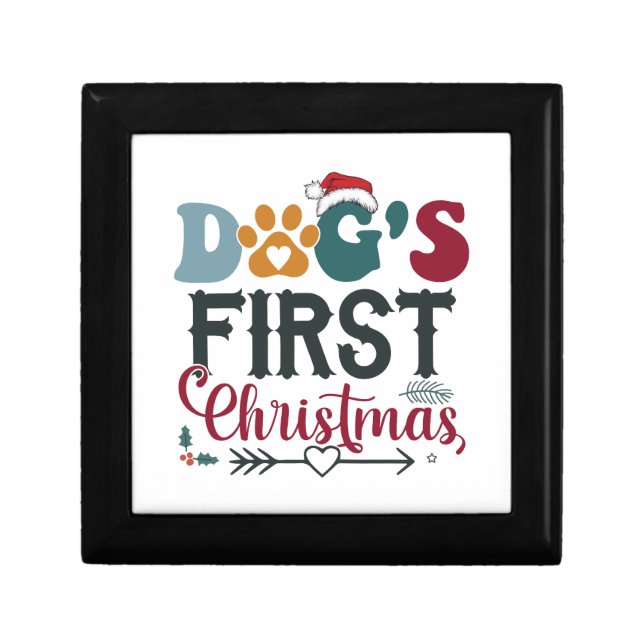 Dog's First Christmas Gift Box (Front)