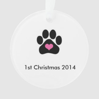 Dog's First Christmas ornament