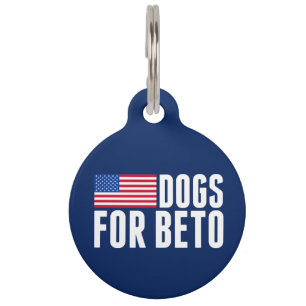 Dogs for Beto O'Rourke 2018 Pet ID Tag