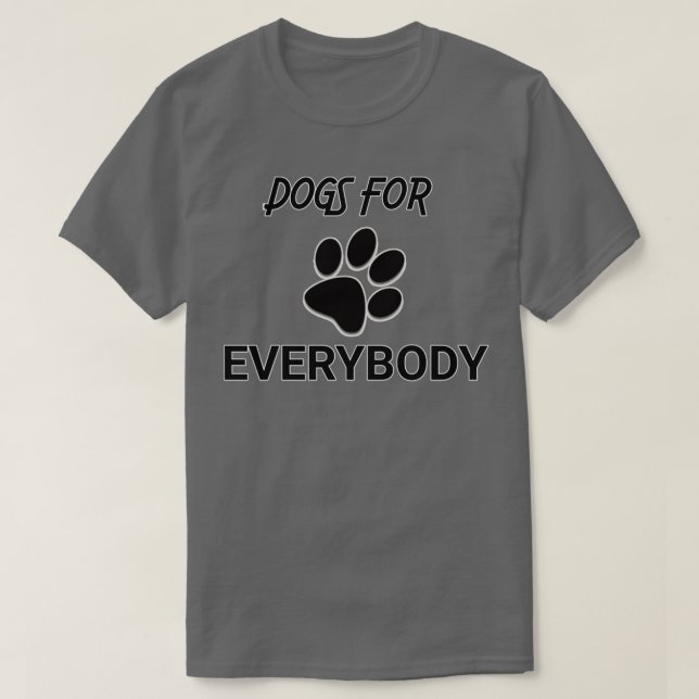 Dogs For Everybody Premium TShirt  (Design Front)