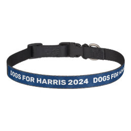 Dogs for HARRIS 2024 Election Dogs lover Pet Collar