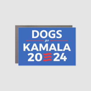 Dogs for Kamala Harris Car Magnet