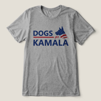 Dogs for Kamala Tri-Blend Shirt