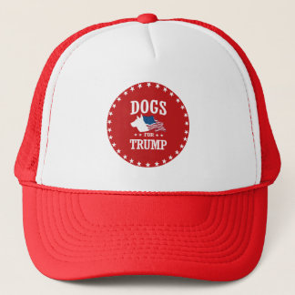 DOGS FOR TRUMP TRUCKER HAT