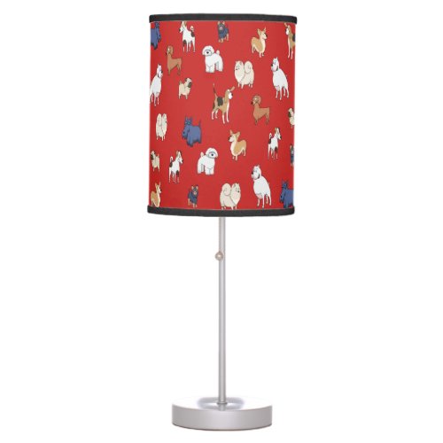 Dogs Galore Table Lamp