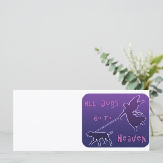 Dogs Go To Heaven (Standing Front)