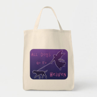 Dogs Go To Heaven Tote Bag