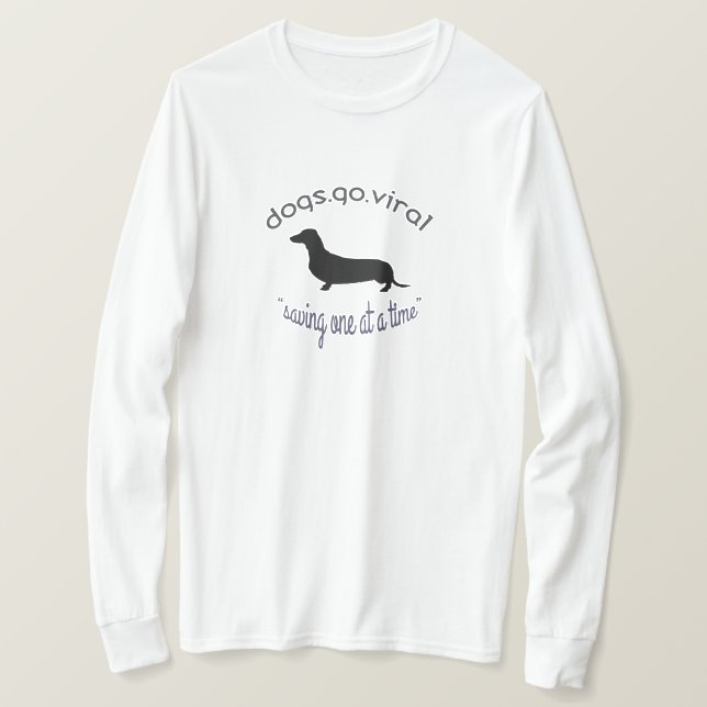 dogs.go.viral T-Shirt (Design Front)