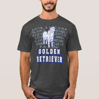 Dogs Golden Retriever Dog Breed Animal Gift T-Shirt