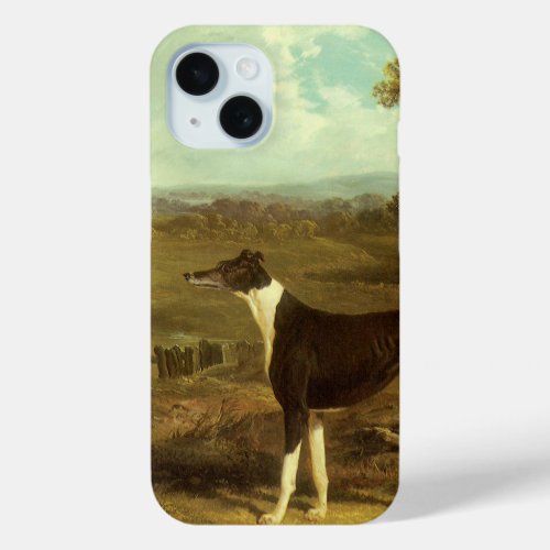 Dogs Greyhound and Spaniel Doctor Fop by Herring iPhone 15 Case