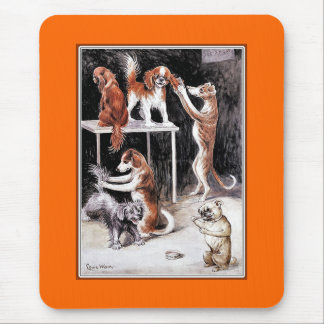 Dogs Grooming Dogs Mouse Pad