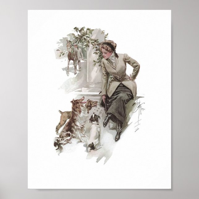 Dogs & Horses Poster (Front)