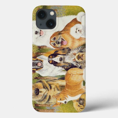 Dogs in May iPhone 13 Case