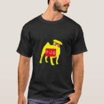 Dogs in Retro Sunglasses  Pug T-Shirt