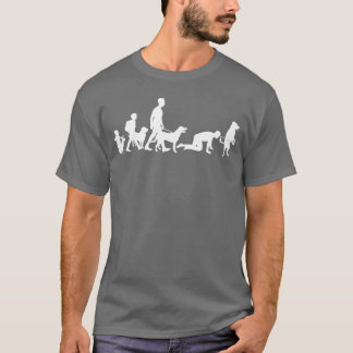 Dogs Joke Dachshund White Shepherd Dog vintage vin T-Shirt
