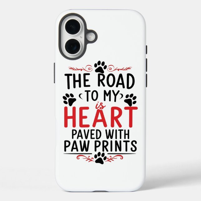 Dogs Leave Marks Case-Mate iPhone Case (Back)