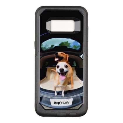 Dog&#39;s Life Fish-eye Lens Cute Funny OtterBox Commuter Samsung Galaxy S8 Case