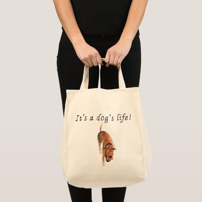 Dogs life Staffordshire Bull Terrier Staffie Dog Tote Bag (Front (Product))