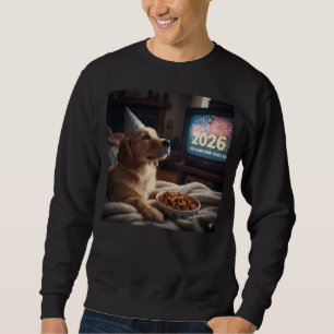 Dogs like new years too sweatshirt