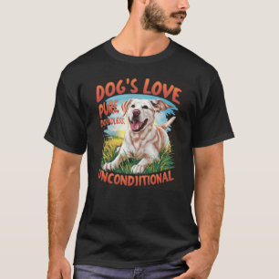 Dog's Love Pure Boundless Unconditional T-Shirt