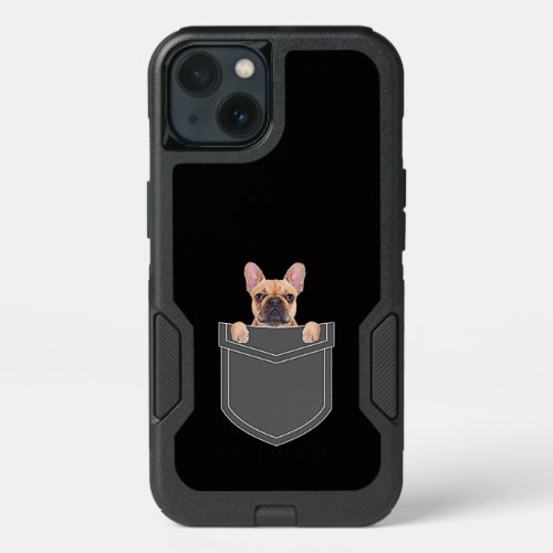 Dogs Lovers  French Bulldog In My Pocket Apparel iPhone 13 Case