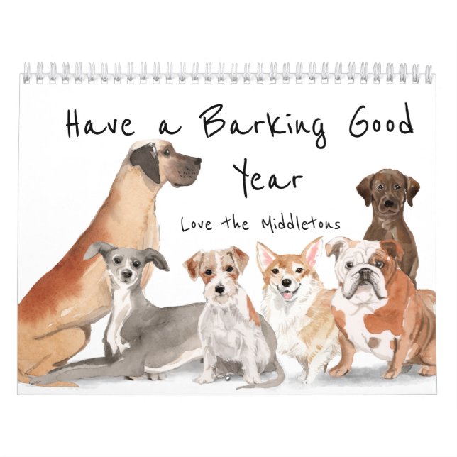 Dogs Lovers Pet Fun Quote  Calendar (Cover)