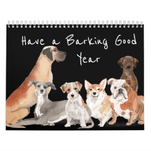 Dogs Lovers Pet Fun Quote Calendar