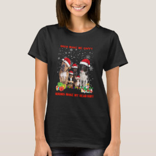 Dogs Make Me Happy Humans Make My Head Hurt T-Shirt