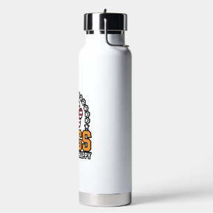 Dogs Make Me Happy Patriotic Paw Vintage Shirt Des Water Bottle