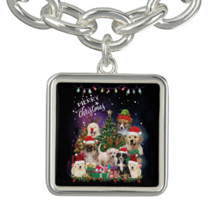 Dogs Merry Christmas Light Bracelet