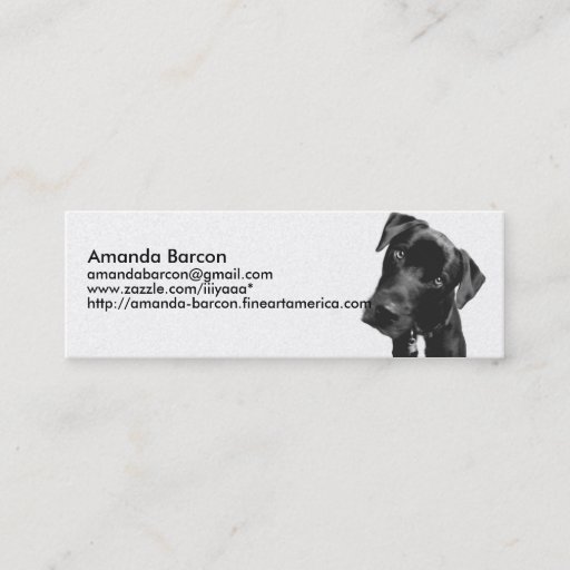 Customizable Dogs Business Card Templates