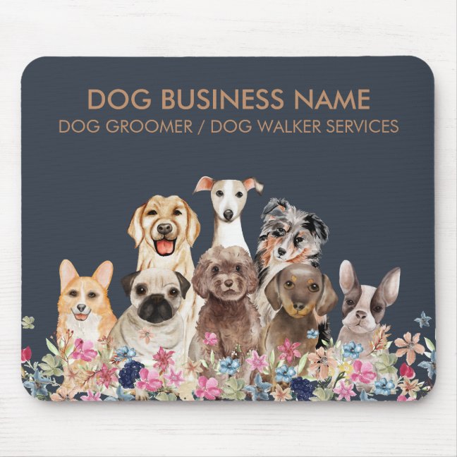 Dogs Modern Mouse Pad