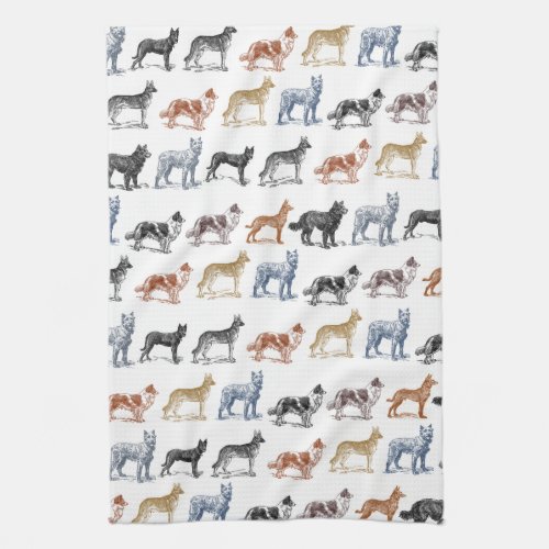 Dogs Of All Kinds Towel