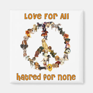 Dogs Of Peace Magnet