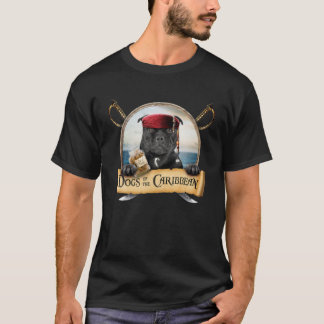 Dogs Of The Caribbean - Cute Black American Bully T-Shirt