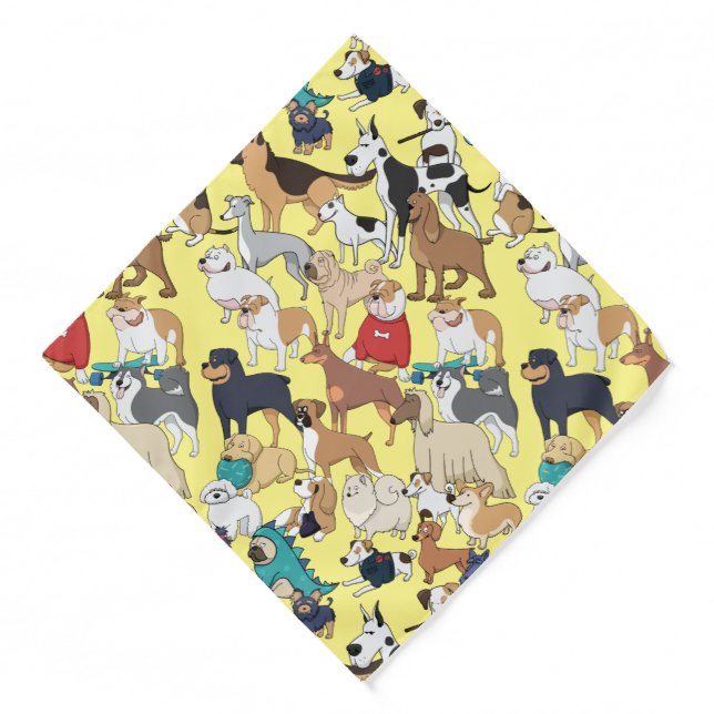 Dogs of the World Bandana (Front)